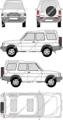 Land Rover Discovery, 1, break, 3 Doors (1994)