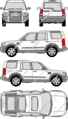 Land Rover Discovery Sonderausstattung, 3, Sonderausstattung, Kombi, 5 Doors (2004)