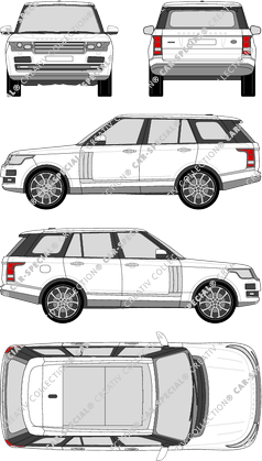 Land Rover Range Rover, Station wagon, 5 Doors (2013)