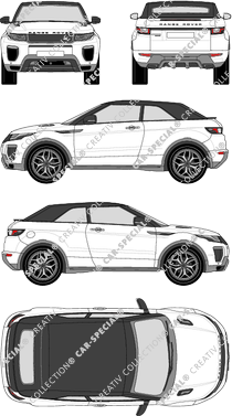 Land Rover Range Rover Evoque, Cabrio, 2 Doors (2016)