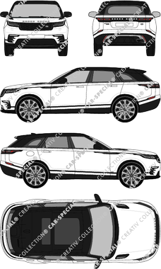Land Rover Range Rover Velar, actuel (depuis 2017) (Land_031)
