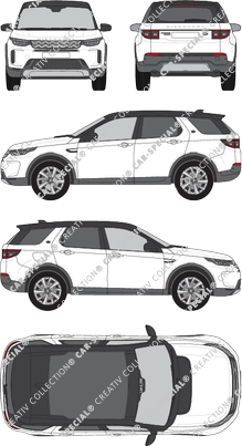 Land Rover Discovery Sport, combi, 5 Doors (2019)