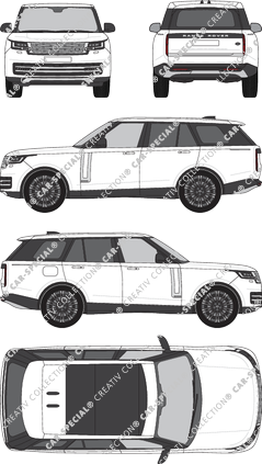 Land Rover Range Rover, station wagon, 5 Doors (2022)