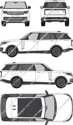 Land Rover Range Rover, break, 5 Doors (2022)