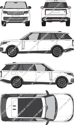 Land Rover Range Rover, Station wagon, 5 Doors (2022)