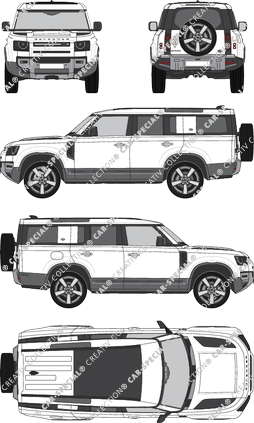 Land Rover Defender Kombi, aktuell (seit 2022) (Land_044)