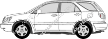 Lexus RX 300 personenvervoer, 2000–2003