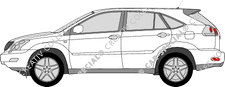 Lexus RX 300 break, 2003–2006