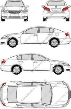 Lexus GS 430, Limousine, 4 Doors (2005)