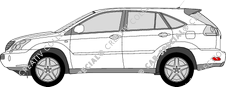 Lexus RX 400h combi, 2005–2009