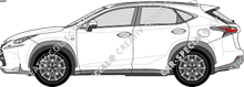 Lexus NX station wagon, 2015–2021
