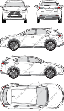 Lexus NX, 2014–2021 (Lexu_020)