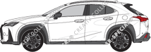 Lexus UX personenvervoer, actueel (sinds 2018)