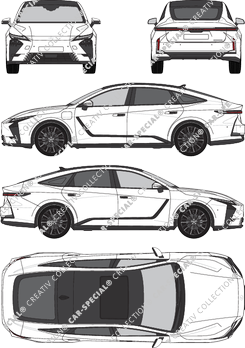 Lexus ES berlina, attuale (a partire da 2025) (Lexu_036)