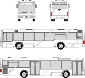 MAN NL 223/263/313 autobús de línea con pasillo bajo (MAN_014)
