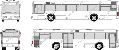 MAN NÜ 263/313, low-floor intercity bus