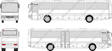 MAN ÜL 313/353, autocar de ligne régulière