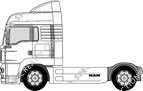 MAN TGA tractor unit, from 2000