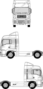 MAN TGA LX, LX, Sattelzugmaschine (2000)