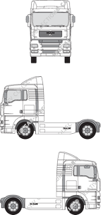 MAN TGA Sattelzugmaschine, ab 2000 (MAN_029)
