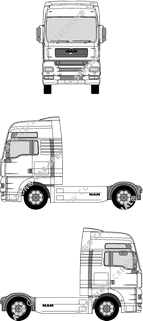 MAN TGA tractor unit, from 2000 (MAN_030)