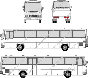 MAN SR central door, central door, Coach, 12 m