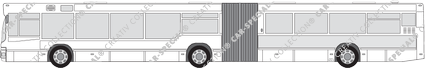 MAN NG 312 low-floor articulated bus