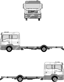 MAN TGL, double cabine (2005)