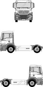 MAN TGS, tractor unit, M cab (2007)