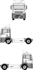 MAN TGS tracteur de semi remorque, 2007–2016 (MAN_063)