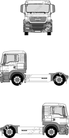 MAN TGS, tractor unit, L cab (2007)