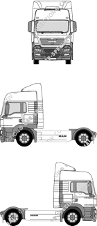 MAN TGS, Sattelzugmaschine, LX-Fahrerhaus mit Aeropaket (2007)