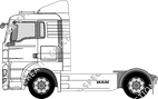 MAN TGX tracteur de semi remorque, 2007–2013