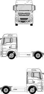 MAN TGX, Sattelzugmaschine, XLX-Fahrerhaus (2007)