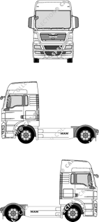 MAN TGX, Tractor, cabina XXL (2007)