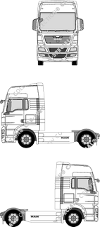 MAN TGX tracteur de semi remorque, 2007–2013 (MAN_073)