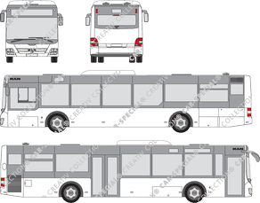 MAN Lion's City 2-axle, bus, 2-axle, 2 Doors (2004)