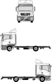 MAN TGL, Fahrgestell für Aufbauten, L-Fahrerhaus, mit Windfang (2009)