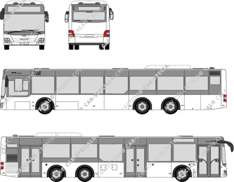 MAN Lion's City, A36, Bus, 3 Doors (2014)