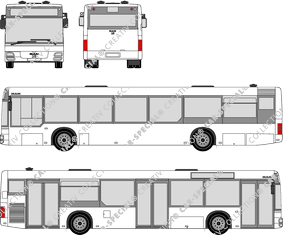 MAN A21, bus, 3 Doors (2003)