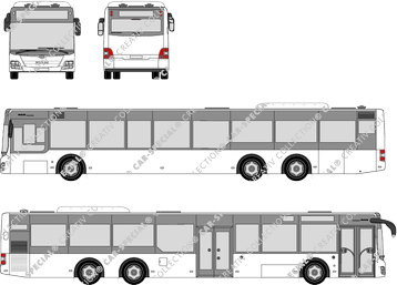 MAN A25, Bus, 2 Doors (2000)