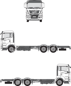 MAN TGS Chassis for superstructures, 2016–2020 (MAN_124)