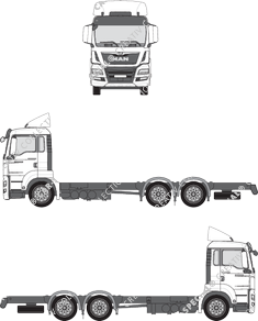 MAN TGS Fahrgestell für Aufbauten, 2016–2020 (MAN_129)