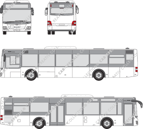 MAN Lion's City 1-2 porte, 1-2 Türen, bus (2016)