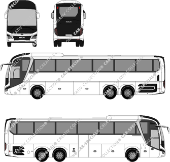 MAN Lion's Coach C 3 Achser, C, Bus, 3 essieux (2018)