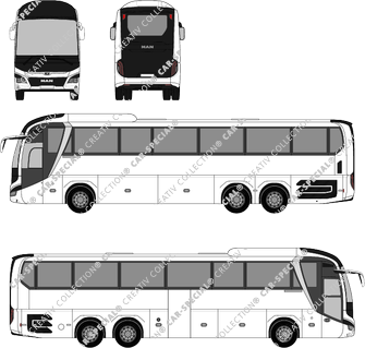 MAN Lion's Coach C 3 essieux, C, bus, 3 Achser (2018)