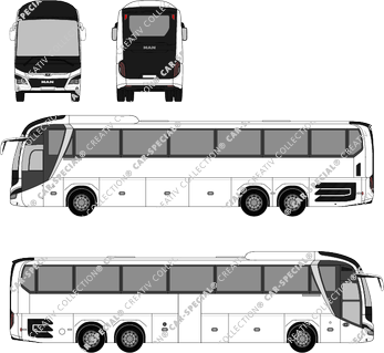 MAN Lion's Coach L 3 essieux, L, bus, 3 Achser (2018)