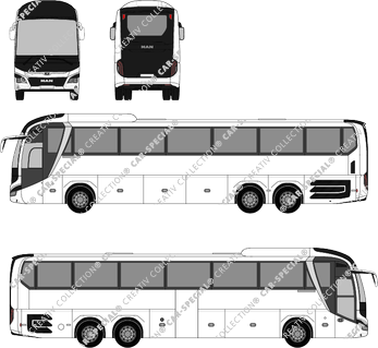 MAN Lion's Coach L 3-ejes, L, bus, 3-ejes (2018)