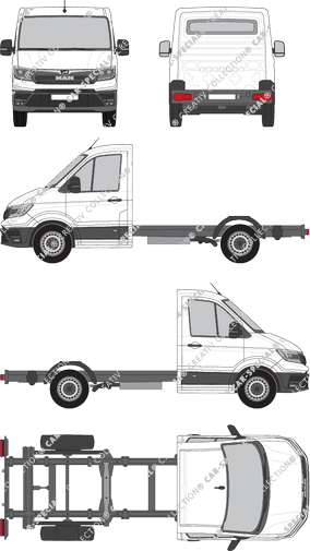 MAN TGE Chassis for superstructures, current (since 2017) (MAN_192)