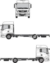 MAN TGL, Fahrgestell für Aufbauten, LX-Fahrerhaus (2014)